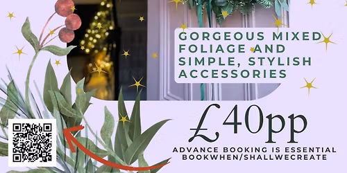 Koru - Christmas Wreath Making Workshop