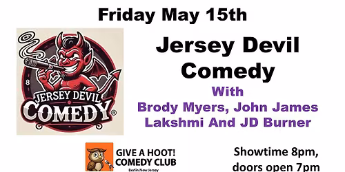Jersey Devils Comedy comes to Hoot