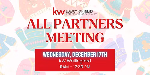 December All Partners Meeting & Ugly Sweater Party!