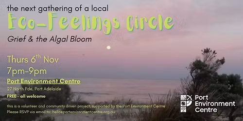 Eco-Feelings Circle - November Meeting - Grief & the Algal Bloom