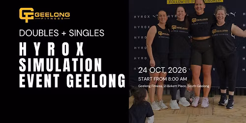 Hyrox Simulation Event Geelong