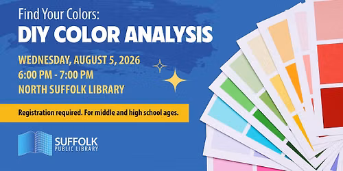 Find Your Colors: DIY Color Analysis [IN-PERSON]