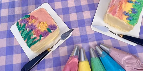 Cake Paint and Sip Workshop