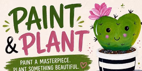 Succulent\/Cactus Plant Workshop Class
