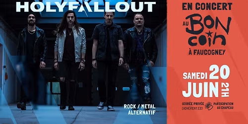 Holy Fallout en Concert au Bon Coin