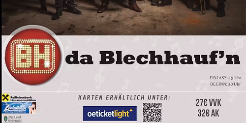 KONZERT: \u201eda Blechhauf\u2018n\u201c