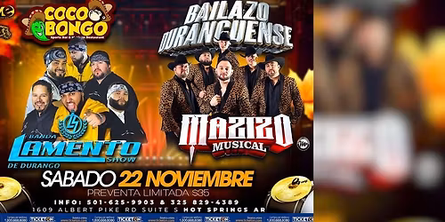 BANDA LAMENTO SHOW DE DURANGO & MAZIZO MUSICAL