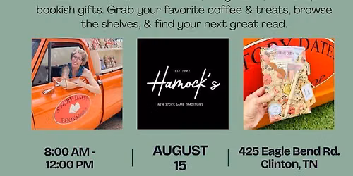 Books and Coffee at Hamock's 