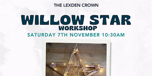 Willow Star with Lights Workshop