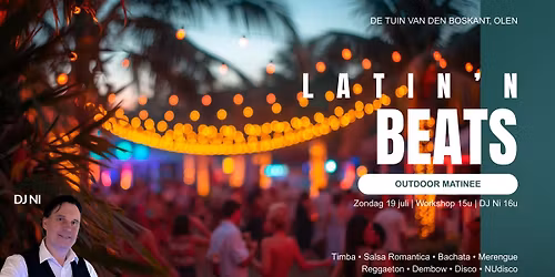 Latin\u2019n Beats Matinee OUTDOOR