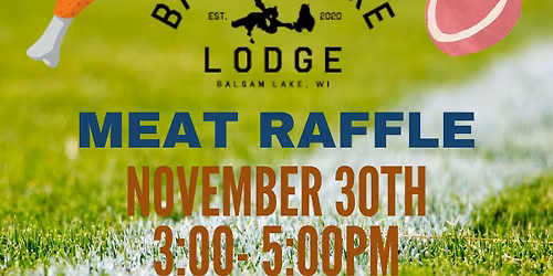 Charity Meat Raffle @ Balsam Lake Lodge