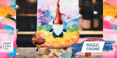 Portsmouth Paint \u2018n\u2019 Sip - \u201cGnome Magic\u201d