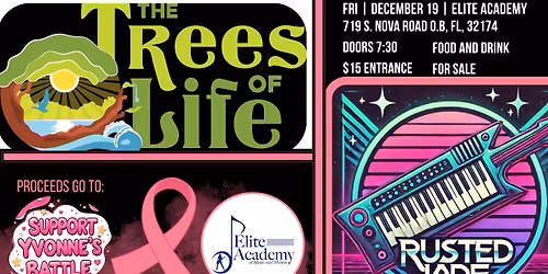 The Trees of Life w\/ Rusted Jade - Yvonne Benefit Show