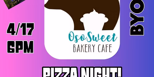 Pizza Night at OsoSweet Bakery with the Sin Bros Trio!