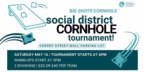 Big Shots Cornhole Social District Tournament