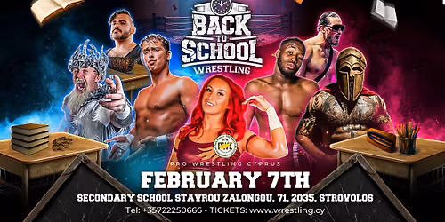 PWC Presents: Back To School Live Wrestling