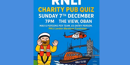 RNLI Oban Charity Pub Quiz