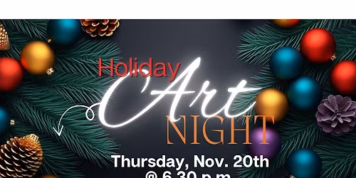 Merry Masterpieces: Holiday Art Night