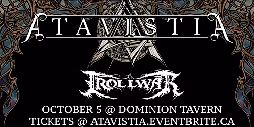 ATAVISTIA, TROLLWAR + more