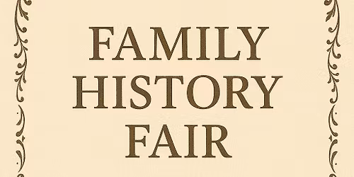 Annual Family History Fair