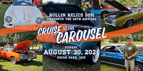 26th Annual Cruise to the Carousel Car Show