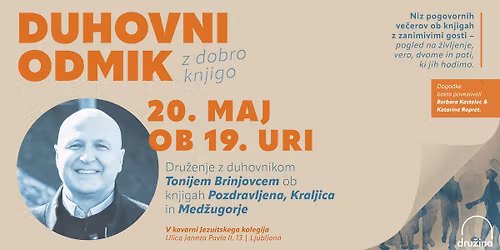 Duhovni odmik z dobro knjigo - TONI BRINJOVC