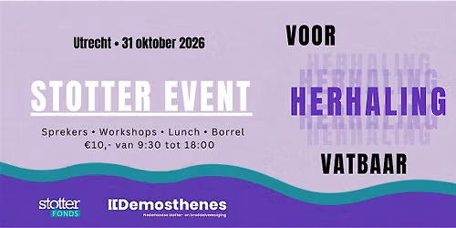 Stotter Event 2026 - Voor Herhaling Vatbaar