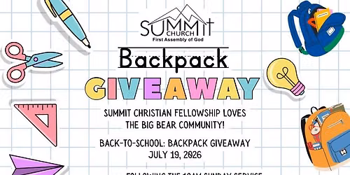 Summit Backpack Giveaway