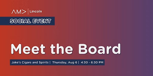 Meet the Board at Jakes
