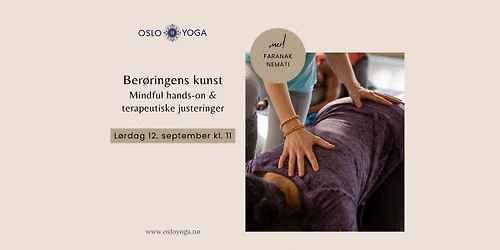Ber\u00f8ringens kunst: Mindful hands-on & terapeutiske justeringer