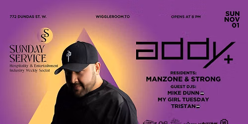 Sunday SerVice: Manzone & Strong | ADDY