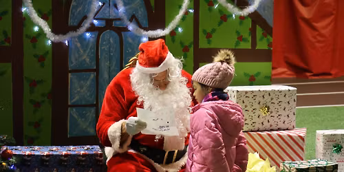Santa in the Field House