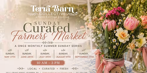 Sunday Curated Farmers Market Series