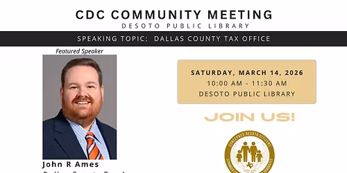 Monthly Community Meeting