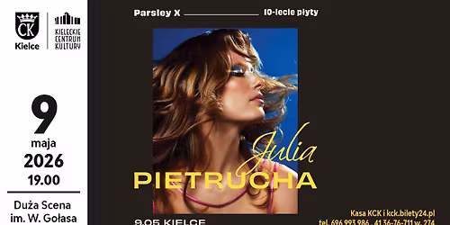 JULIA PIETRUCHA - Parsley 2026 | koncert | 9 maja 2026