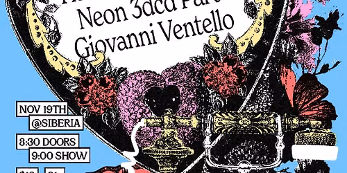 The Handgrenades with Neon 3dcd Part and Giovanni Ventello