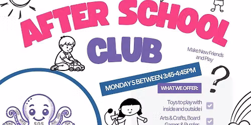 After School Club with Family Hub and Sea Of Support 