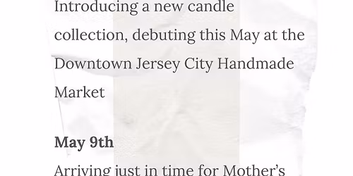 Downtown Jersey City Handmade Market