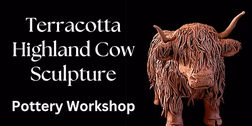Highland Cow Sculpture Pottery Workshop