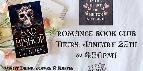 Romance Book Club #3\ud83e\udd40\ud83d\udcd6 Bad Bishop By L.J. Shen