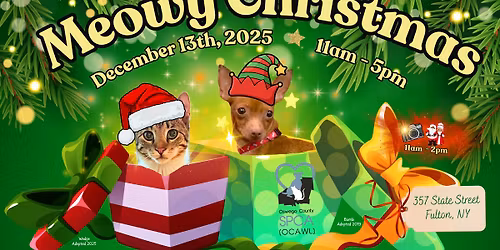 Meowy Christmas & Howling New Year!!!!