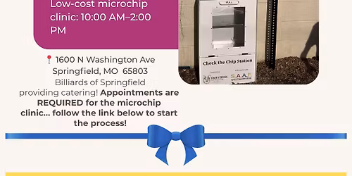 Springfield\u2019s first Check the Chip Station Opening & Ribbon cutting!