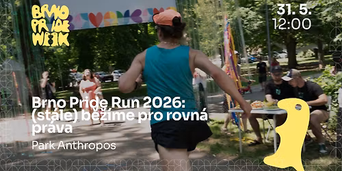 Brno Pride Run 2026: (st\u00e1le) b\u011b\u017e\u00edme pro rovn\u00e1 pr\u00e1va
