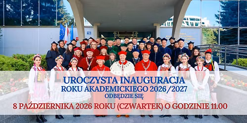 Uroczysta Inauguracja Roku Akademickiego 2026\/2027 