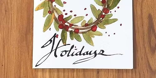 Watercolor Greeting Cards - Learn & practice watercolor, & create fun, customizable greeting cards!
