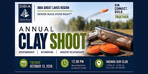 DBIA-GLR Clay Shoot Event - 2026