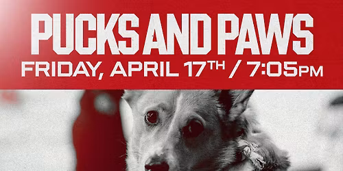 PUCKS & PAWS NIGHT: Rapid City Rush vs Tahoe Knight Monsters