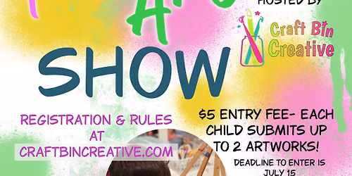 First Annual Kids Art Show