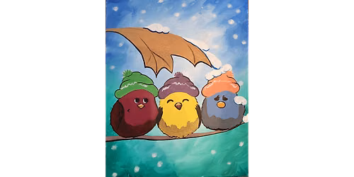 Snow Birds - Paint and Sip in Sacramento | Classpop!\u2122