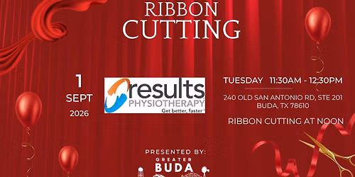 Results Physiotherapy Ribbon Cutting